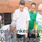 Dinkes OI bersama Bupati Tinjau wilayah terdampak DBD